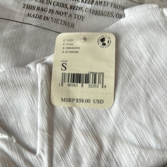 𝅺free People Pippa V-Wire Bodysuit / Ivory - Picture 7 of 10